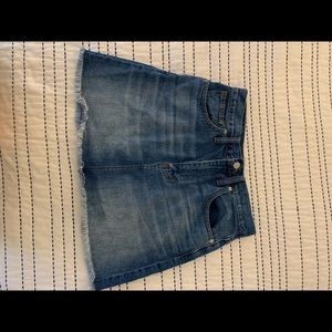Madewell Jean skirt